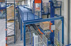 Vertical Conveyors (Pallet Elevators) - Mecalux - vertical conveyor