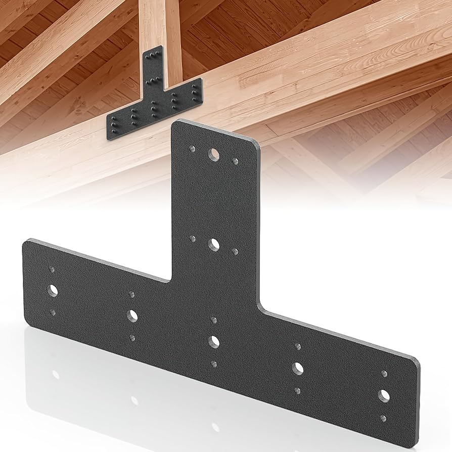 Illustrative example of metal brackets flat from Google Search