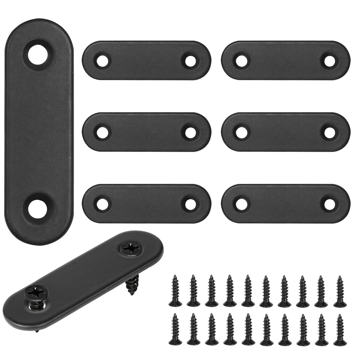Illustrative example of metal brackets flat from Google Search