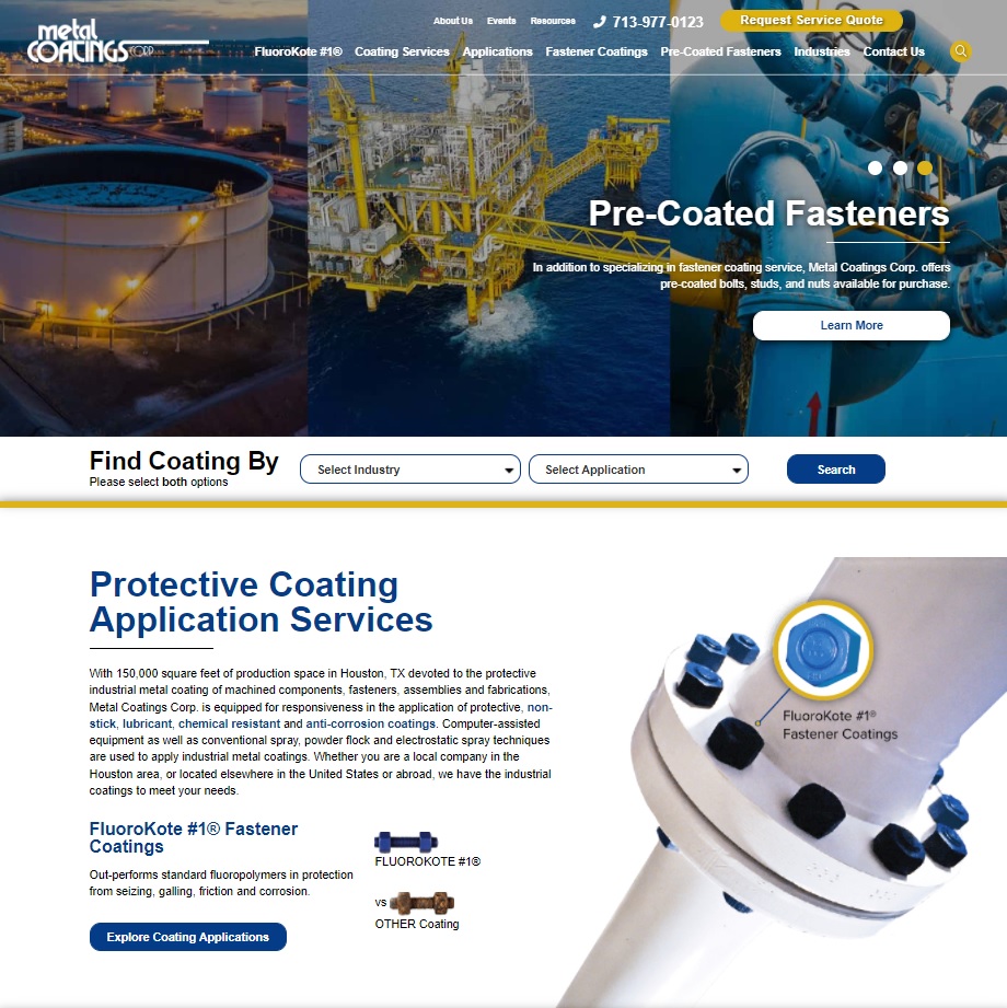 Illustrative example of metal coatings corporation from Google Search