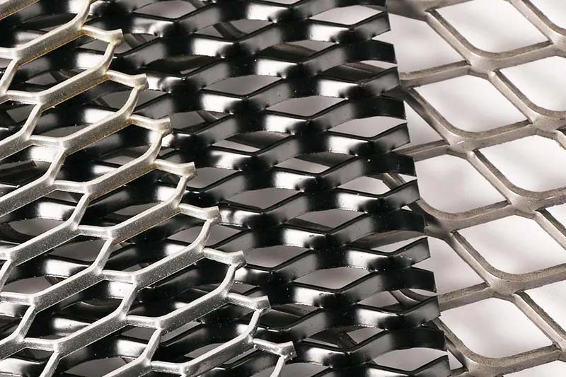 Illustrative example of metal mesh sheets from Google Search