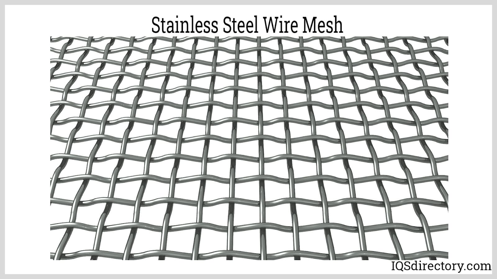 Illustrative example of metal steel mesh from Google Search