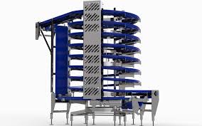 Spiral Conveyors - NCC - Side Drive Conveyor - vertical conveyor