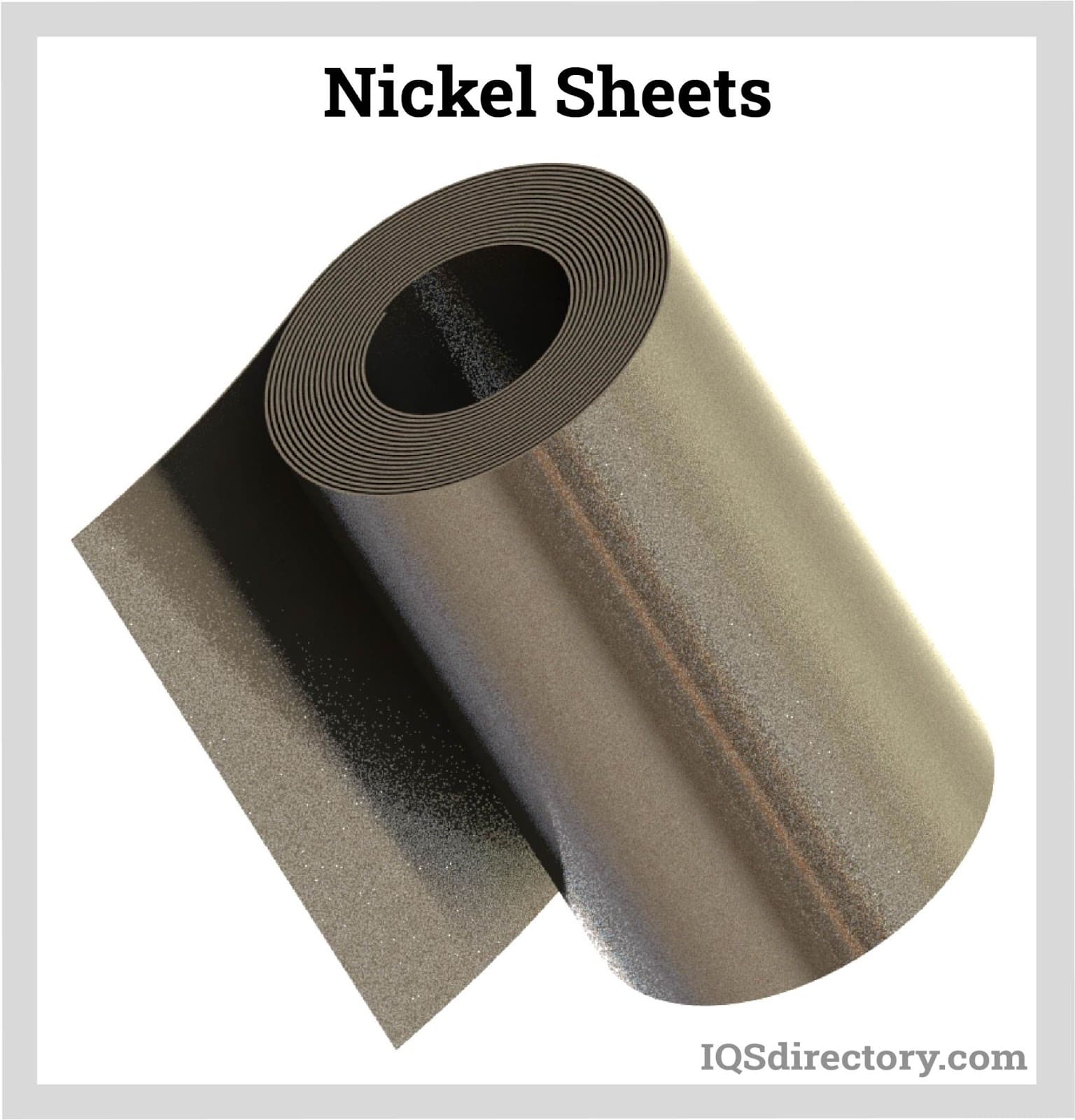 Illustrative example of nickel material from Google Search