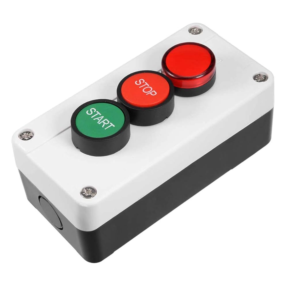 Illustrative example of normally open push button from Google Search