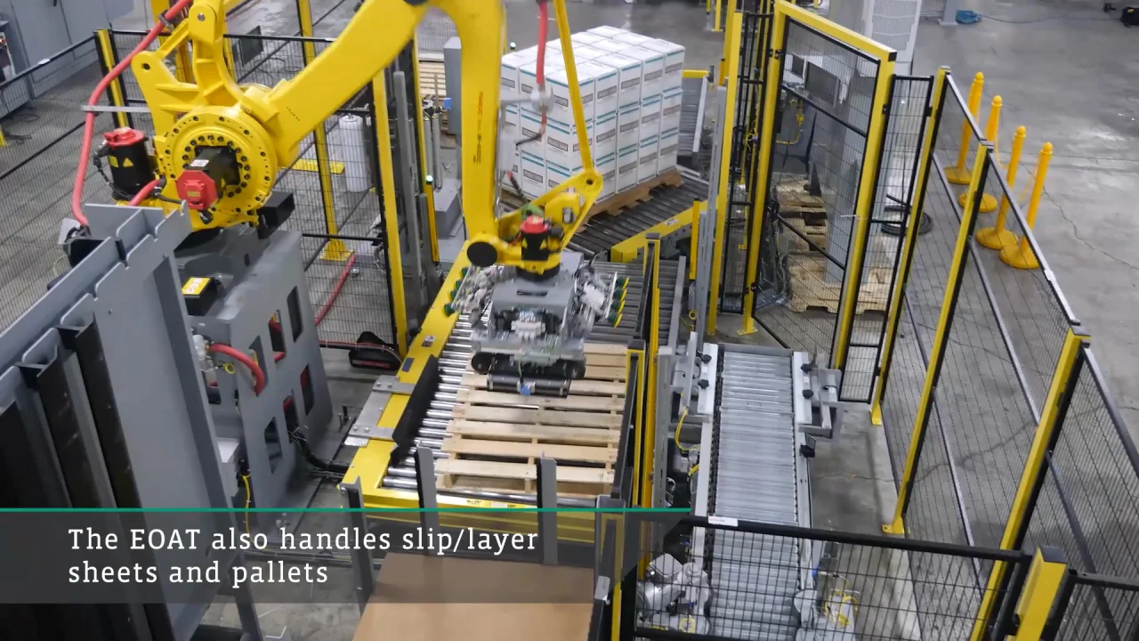 Illustrative example of palletizing robots from Google Search