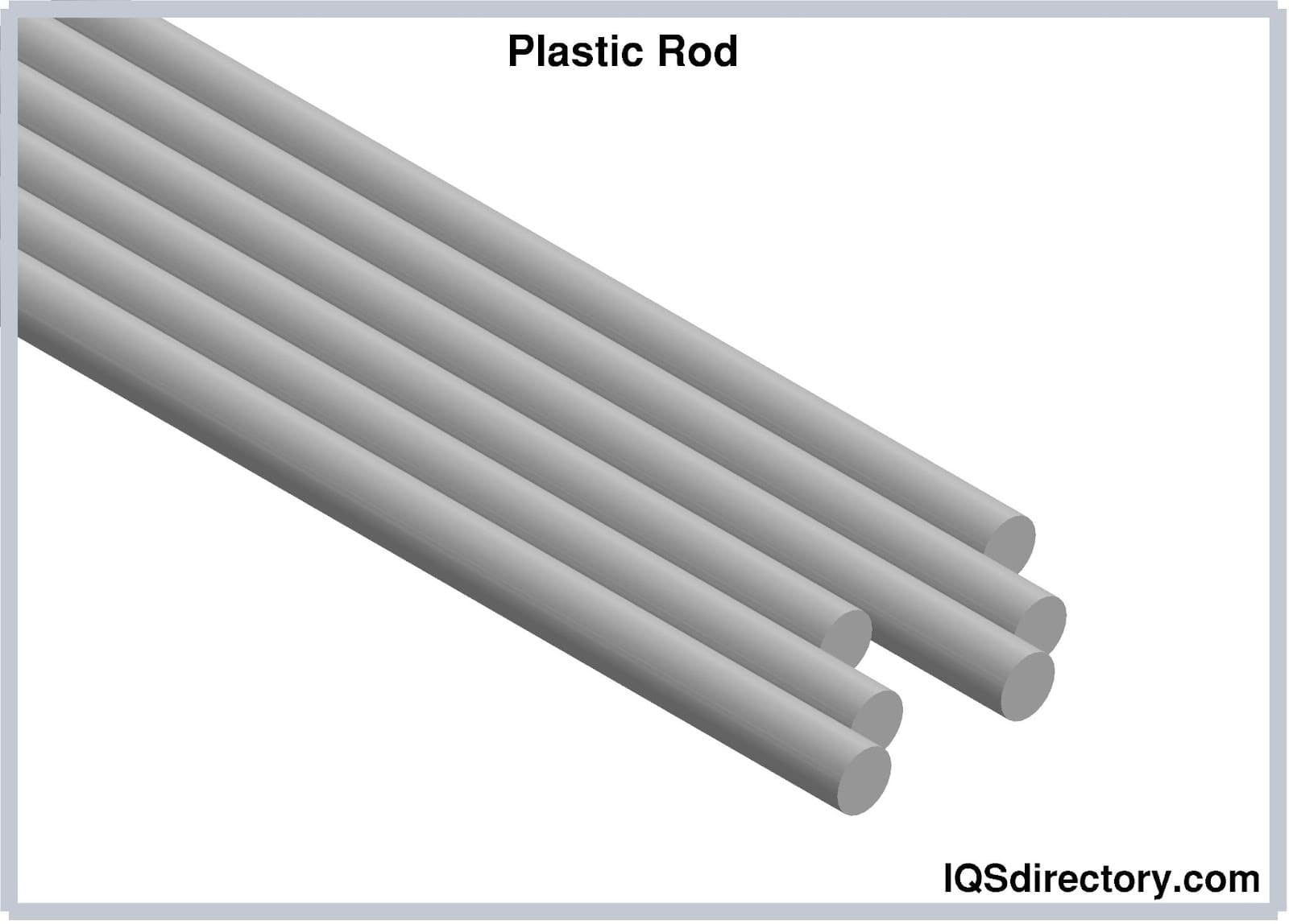 Illustrative example of plastic rods from Google Search