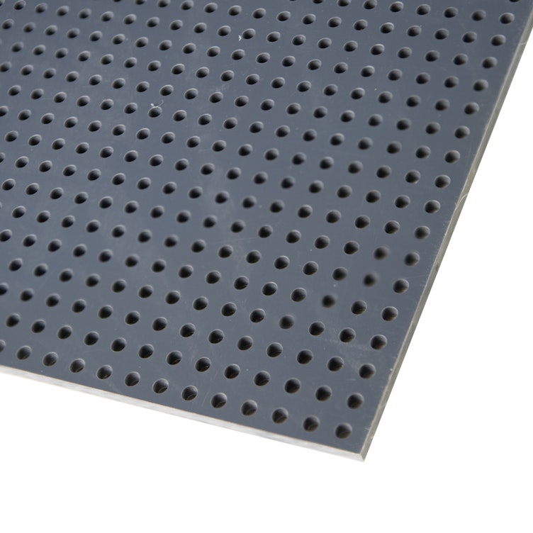 Illustrative example of plastic sheet with holes from Google Search