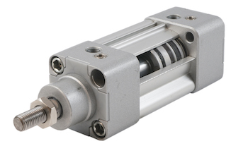 Illustrative example of pneumatic cylinder parts from Google Search