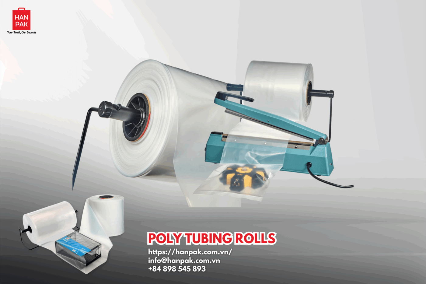 Illustrative example of poly tubing from Google Search