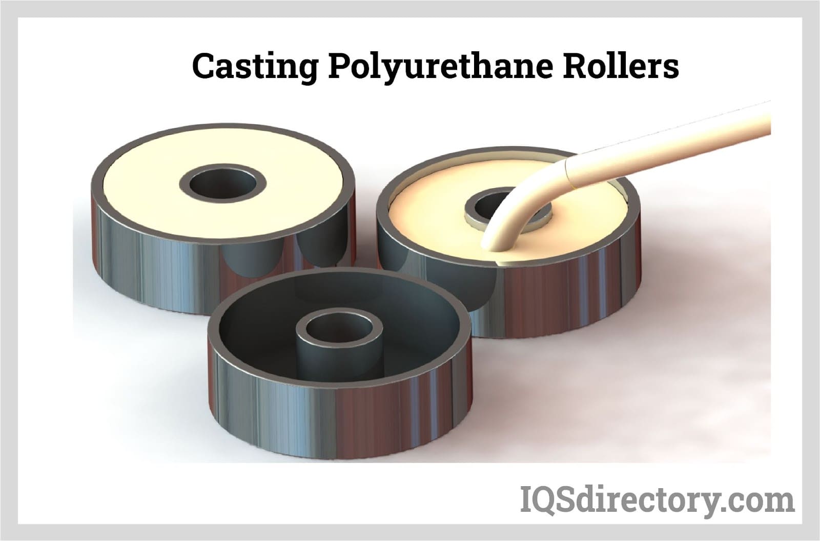 Illustrative example of polyurethane rollers from Google Search