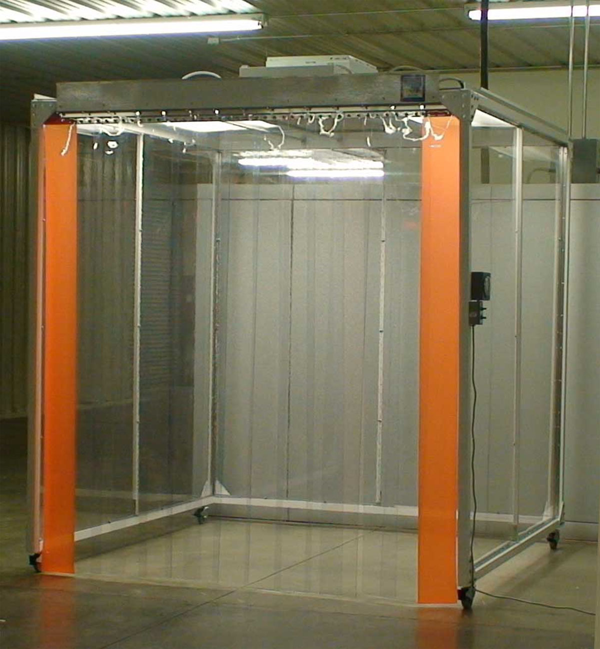 Illustrative example of portable clean room from Google Search