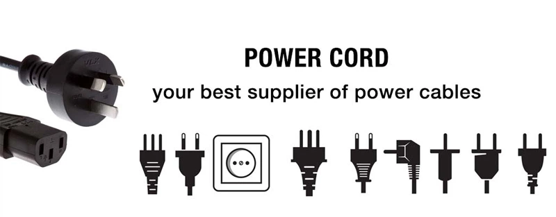 Illustrative example of power cable end types from Google Search