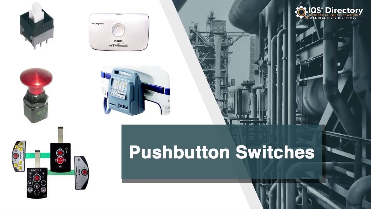 Illustrative example of push button electrical switch from Google Search