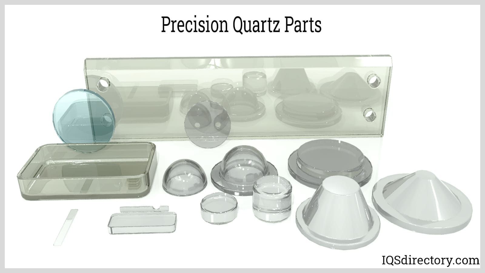 Illustrative example of quartz glass from Google Search
