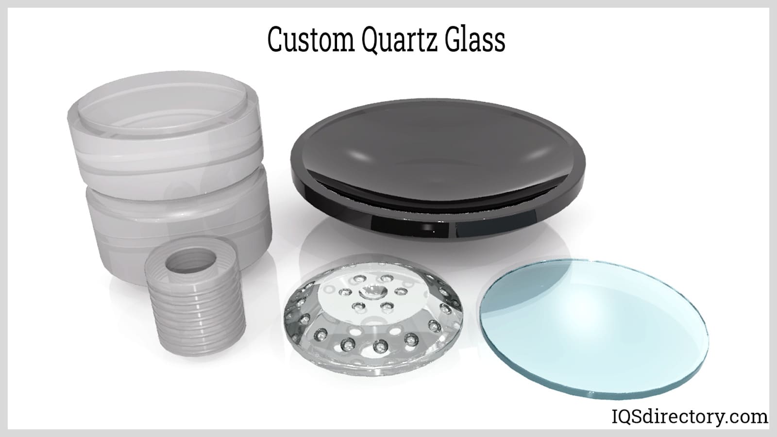 Illustrative example of quartz glassware from Google Search