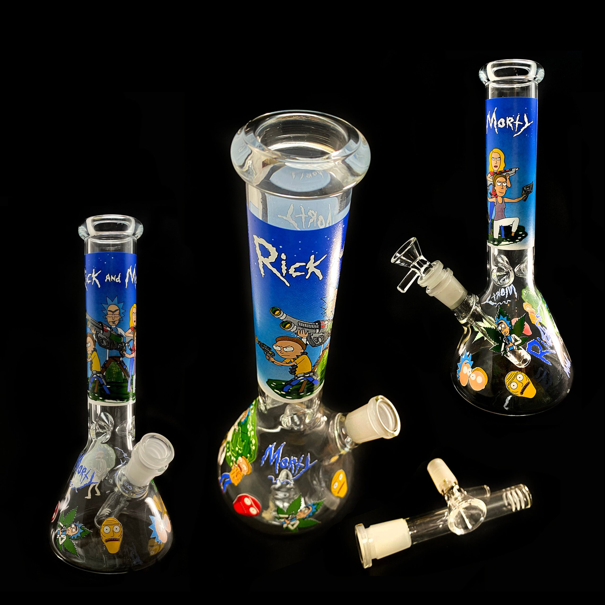 Illustrative example of rick and morty bong from Google Search