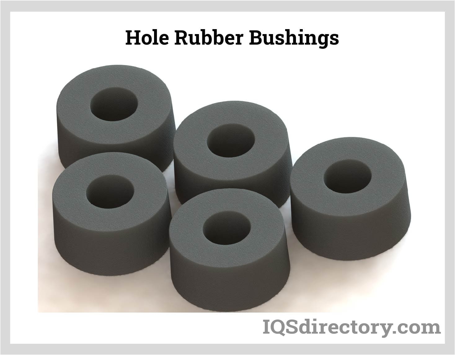 Illustrative example of rubber bush from Google Search