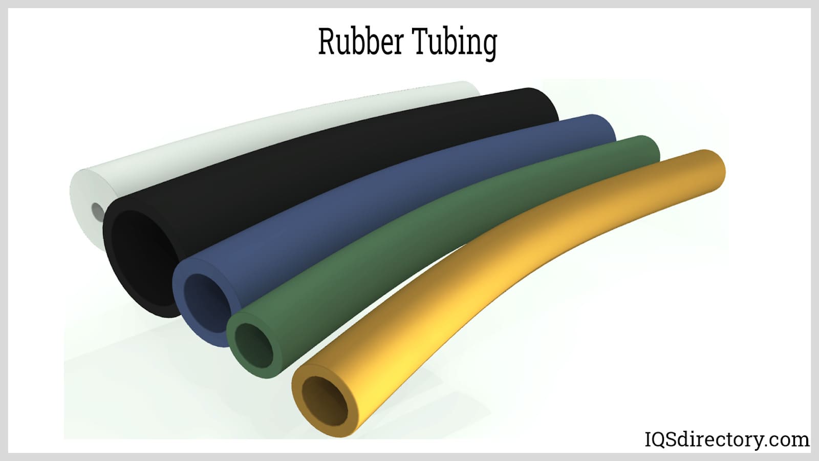 Illustrative example of rubber tubing from Google Search