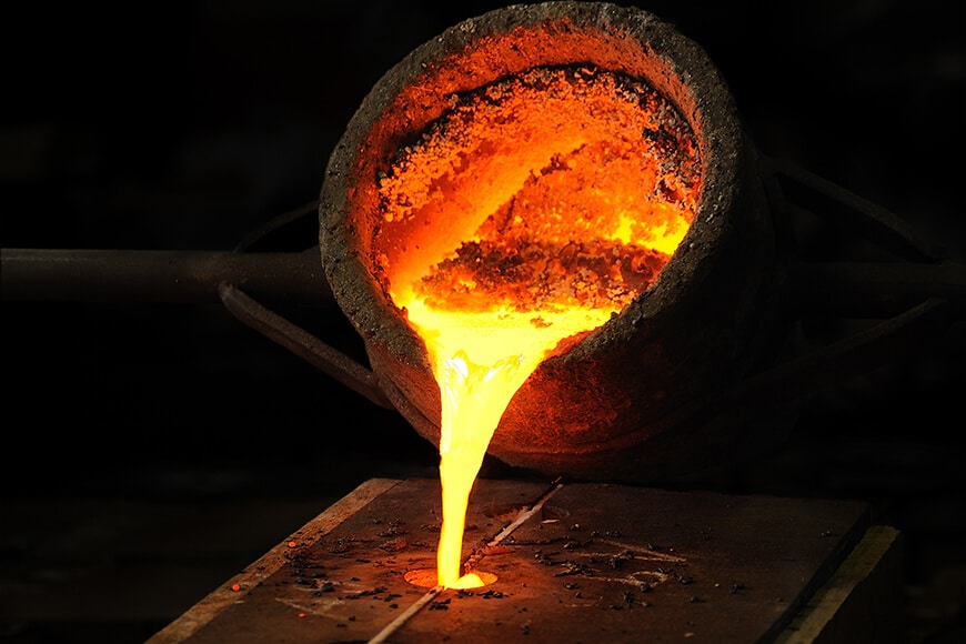 Illustrative example of sand casting manufacturers from Google Search