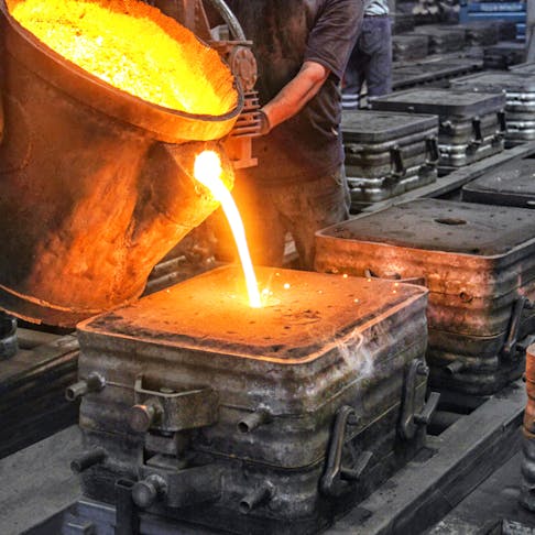 Illustrative example of sand casting manufacturers from Google Search