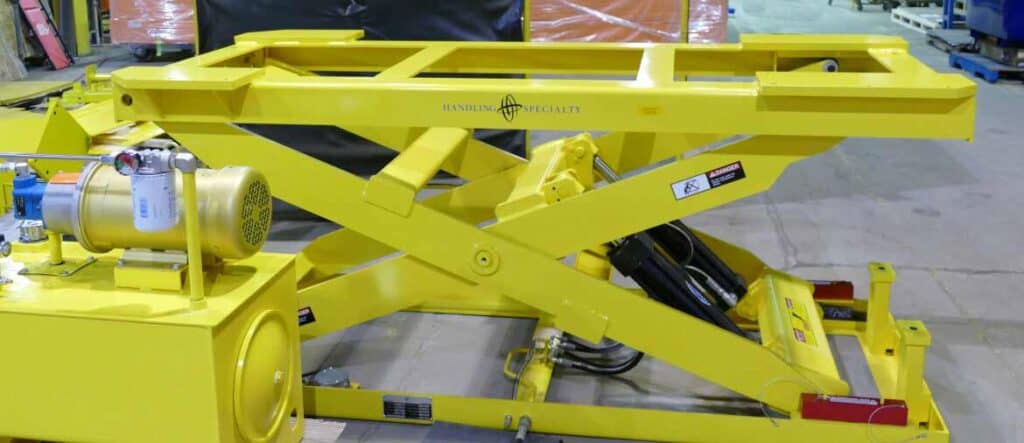Illustrative example of scissor lift mechanism from Google Search