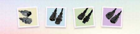A Guide to Understanding Different Types of IEC Power Cords - SF Cable - power cord types