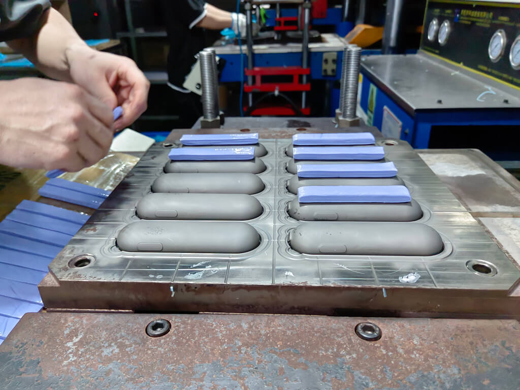 Illustrative example of silicone rubber mold from Google Search