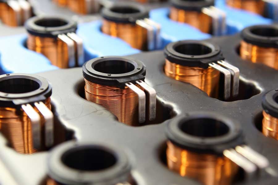 Illustrative example of solenoid coil from Google Search