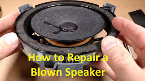 How To Fix A Blown Speaker: Repairing Distorted Sound, Lack Of Bass ... - speaker voice coil
