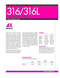 PDF - 316 stainless