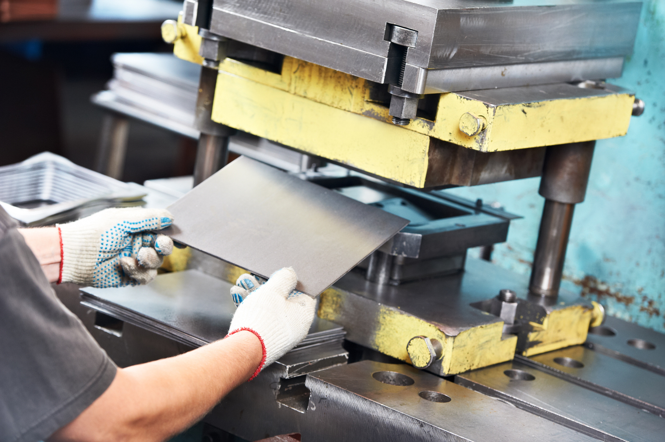 Illustrative example of stamping die from Google Search