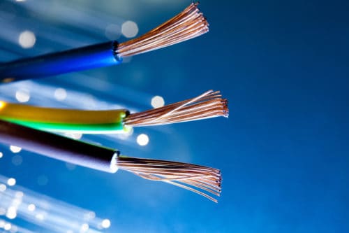 Illustrative example of stranded wire from Google Search