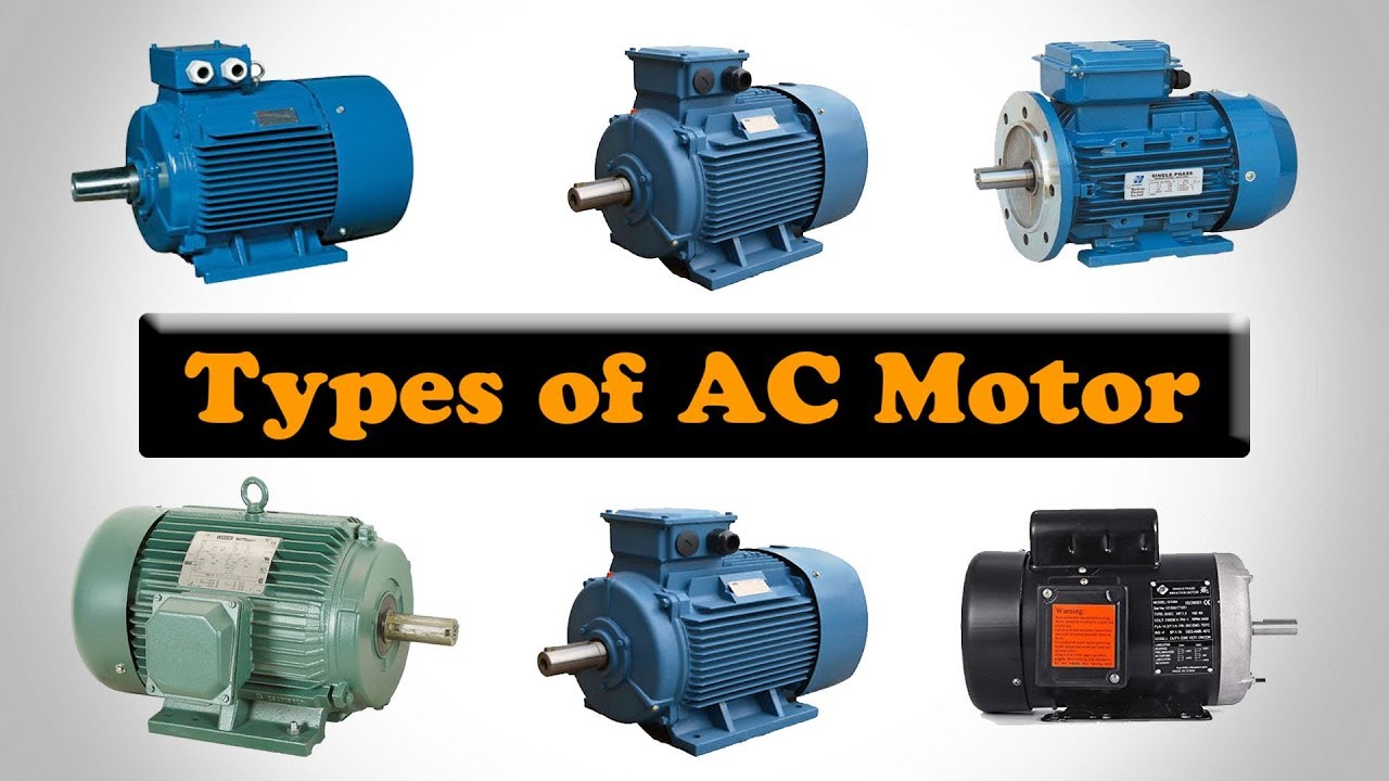 Illustrative example of types of ac motors from Google Search