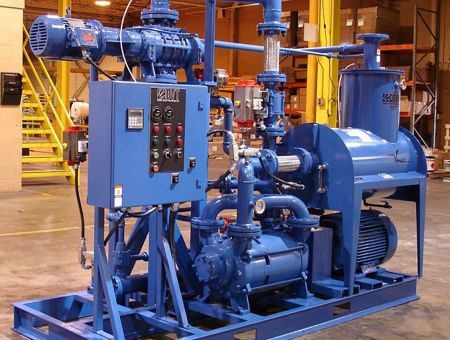 Illustrative example of vacuum pump system from Google Search