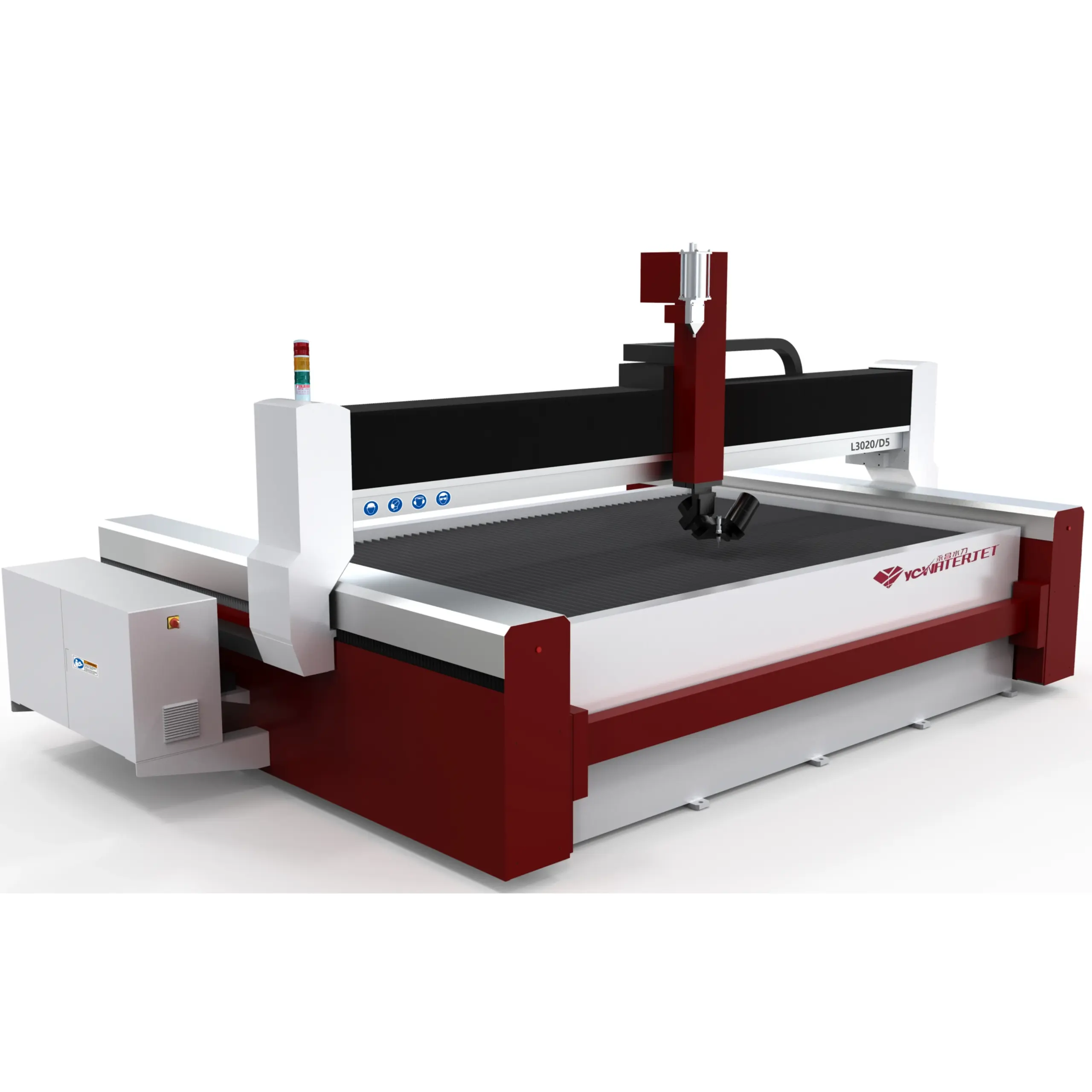 Illustrative example of waterjet cutting machine psi 120000 from Google Search