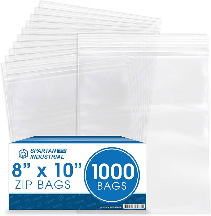 Illustrative example of zip lock bag plastic from Google Search