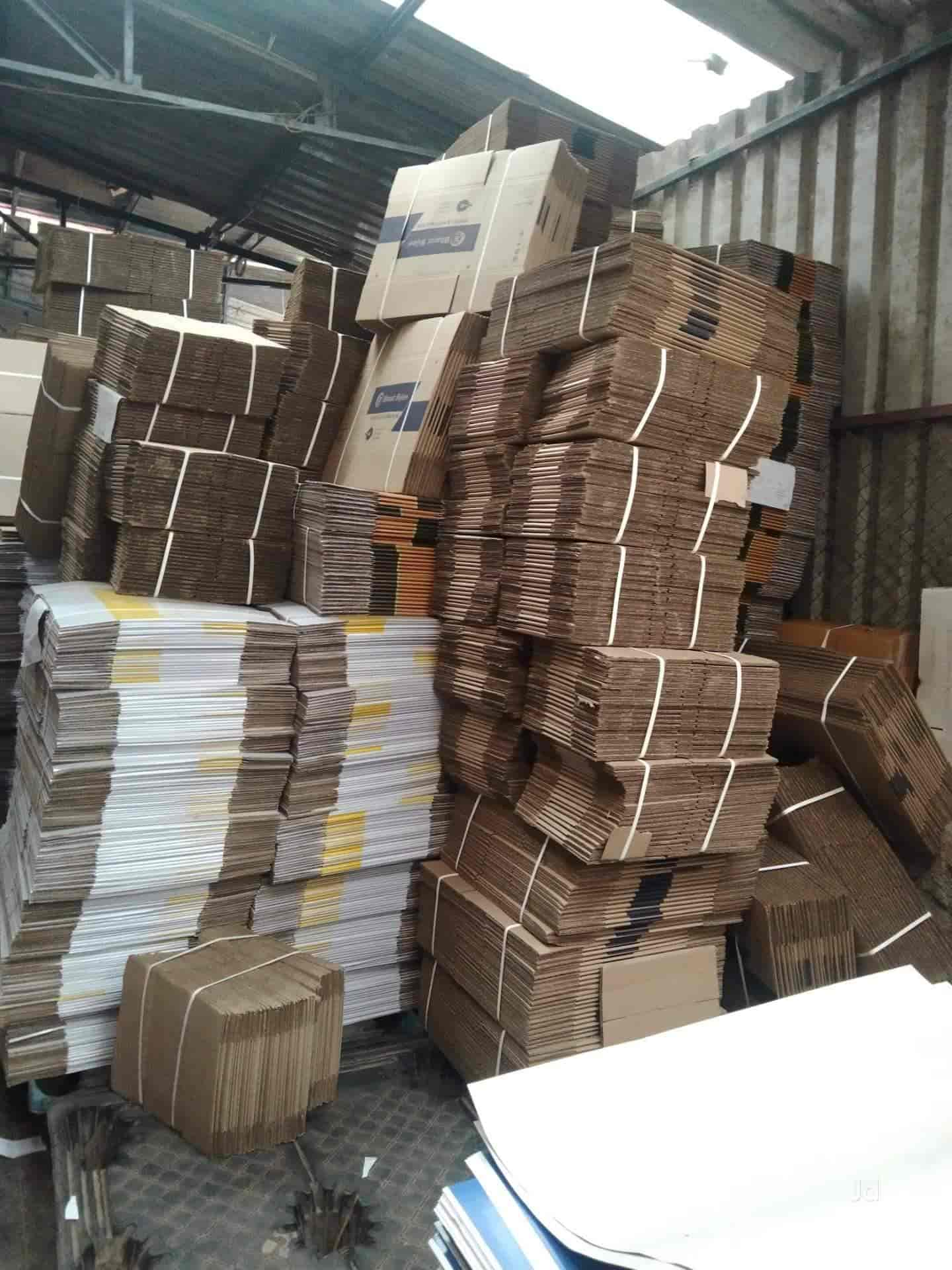 Illustrative example of cardboard manufacturers from Google Search