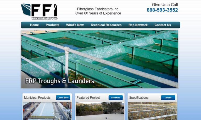 Illustrative example of fiberglass fabrication near me from Google Search