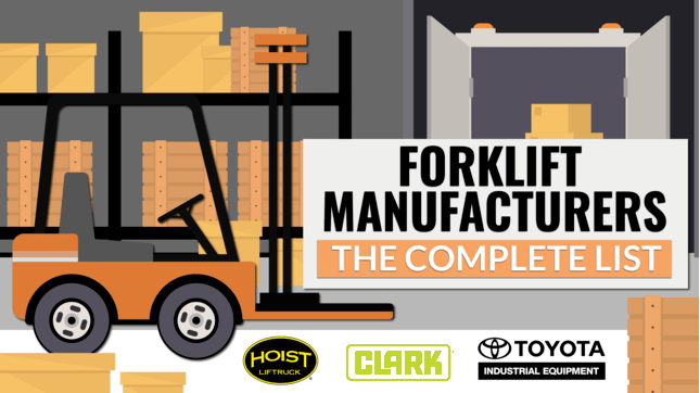 Illustrative example of fork truck manufacturers from Google Search