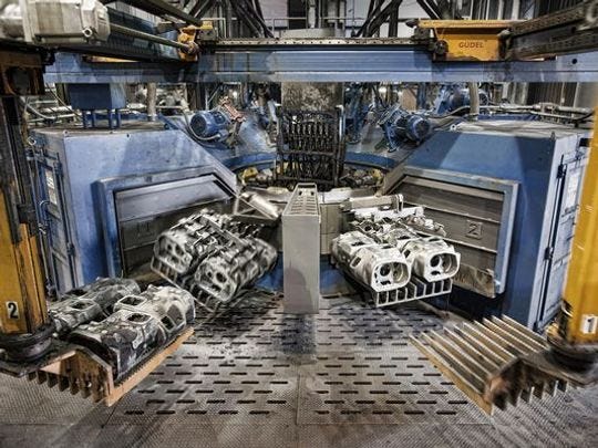 Illustrative example of foundries in michigan from Google Search