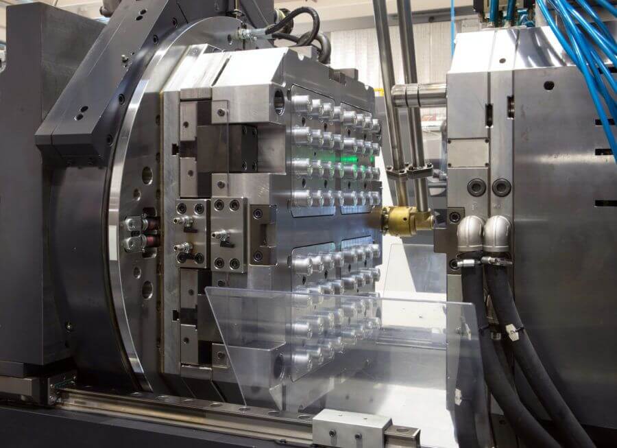Illustrative example of injection molders from Google Search