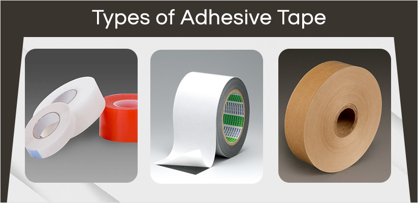 Illustrative example of kinds of adhesive tapes from Google Search