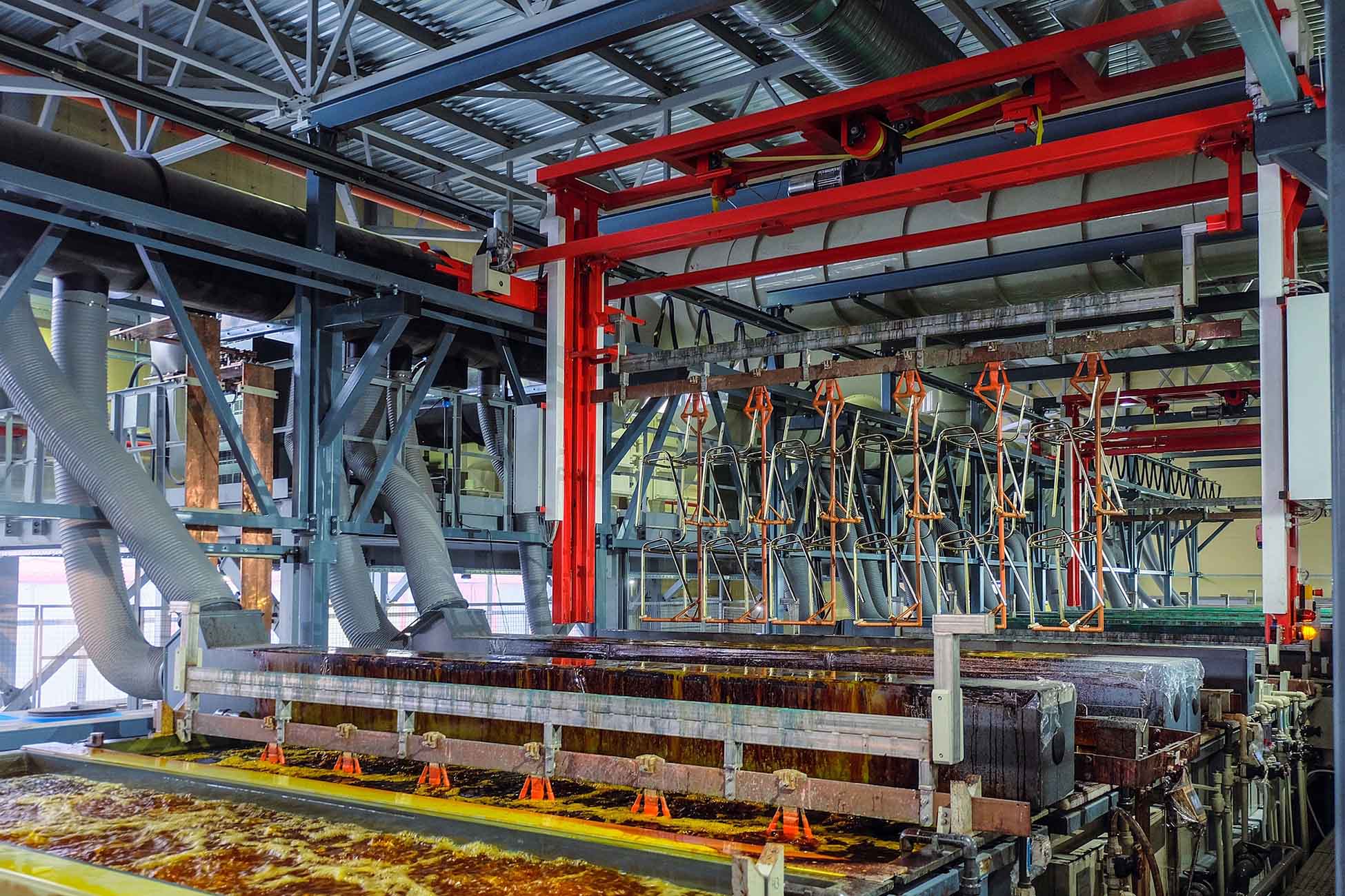 Illustrative example of metal plating from Google Search