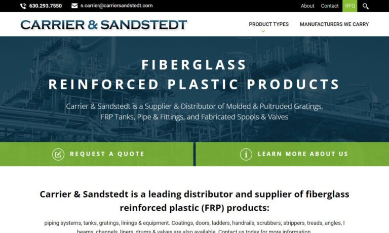 Illustrative example of michigan fiberglass sales from Google Search