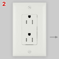 Illustrative example of north america electrical plug from Google Search