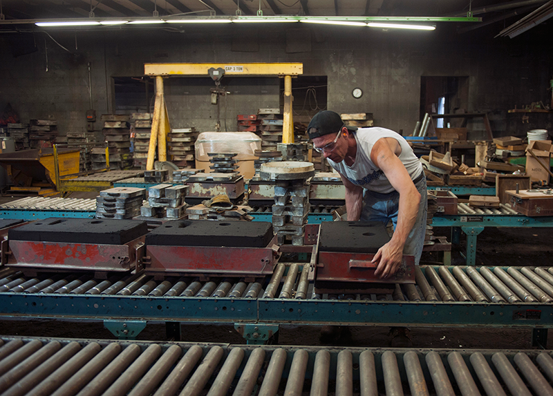 Illustrative example of sand molding from Google Search