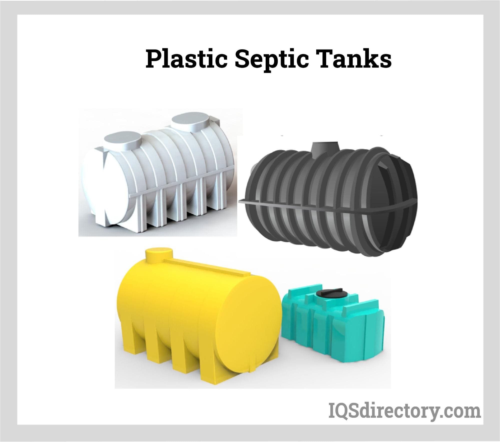 Illustrative example of septic tank manufacturers from Google Search