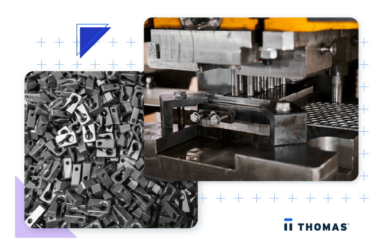 Illustrative example of steel stamping companies from Google Search