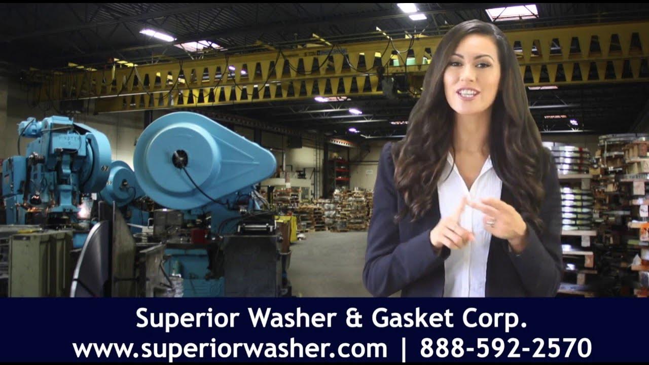 Illustrative example of superior washer and gasket from Google Search